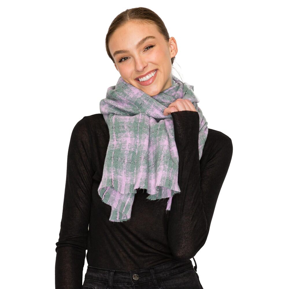 5954 Fall Scarf & Wrap, Winter Blanket Scarf- Women's Scarves,